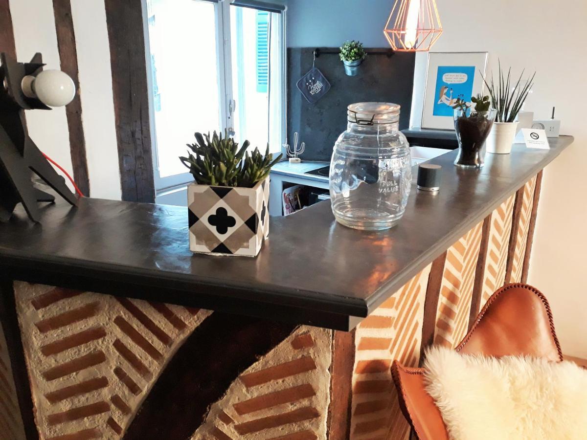-La Batisse -Parking Prive -Coeur Historique - La Clef De Honfleur Apartment ภายนอก รูปภาพ